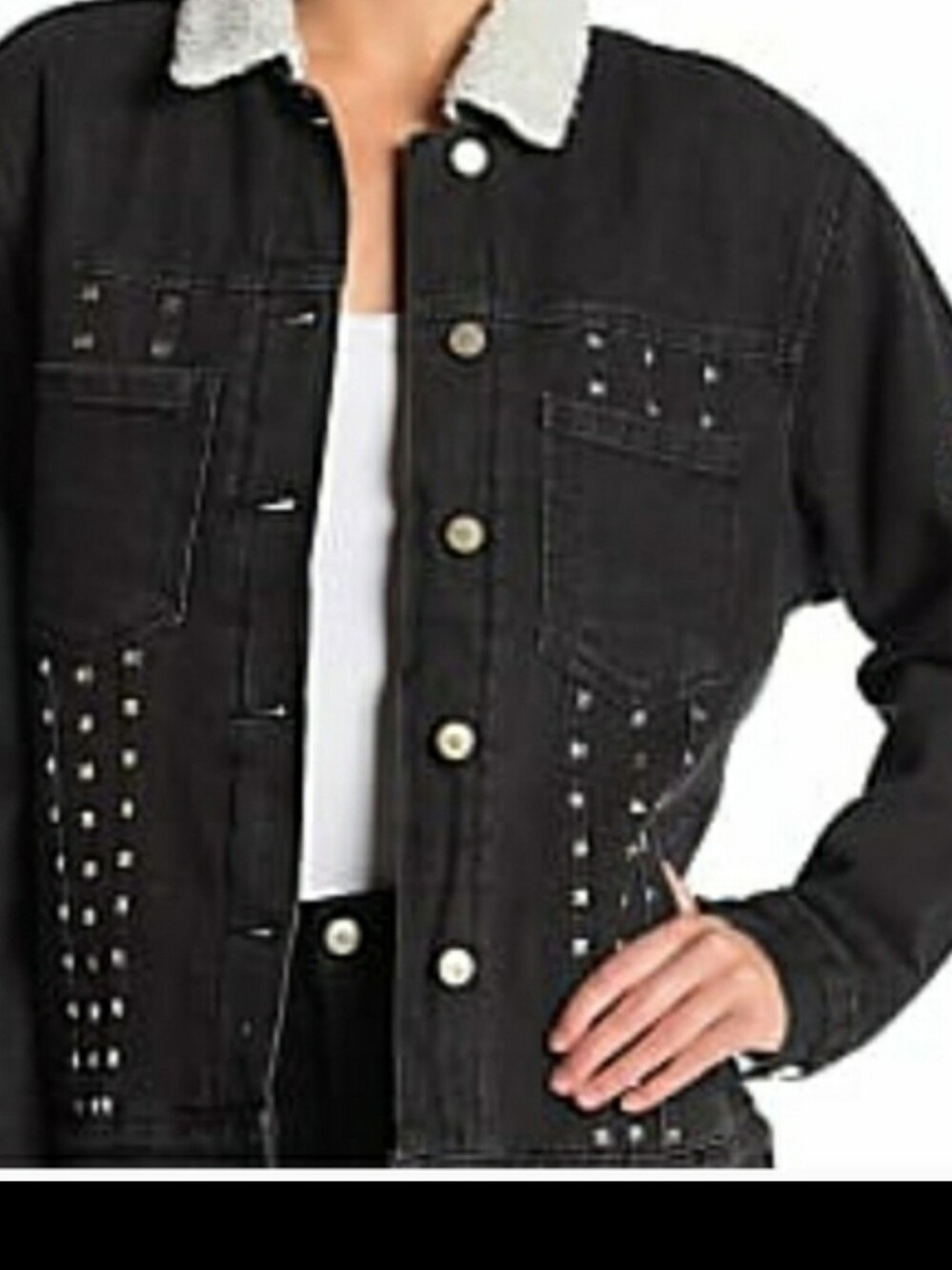 ➡️SALE⬅️NWT-Kendall & Kylie Trucker jacket-L